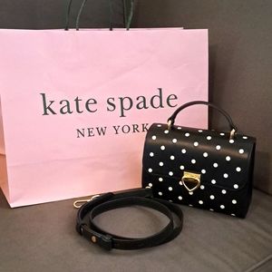 Top handle small Kate Spade dots bag